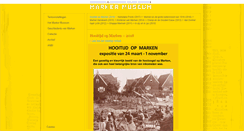 Desktop Screenshot of markermuseum.nl